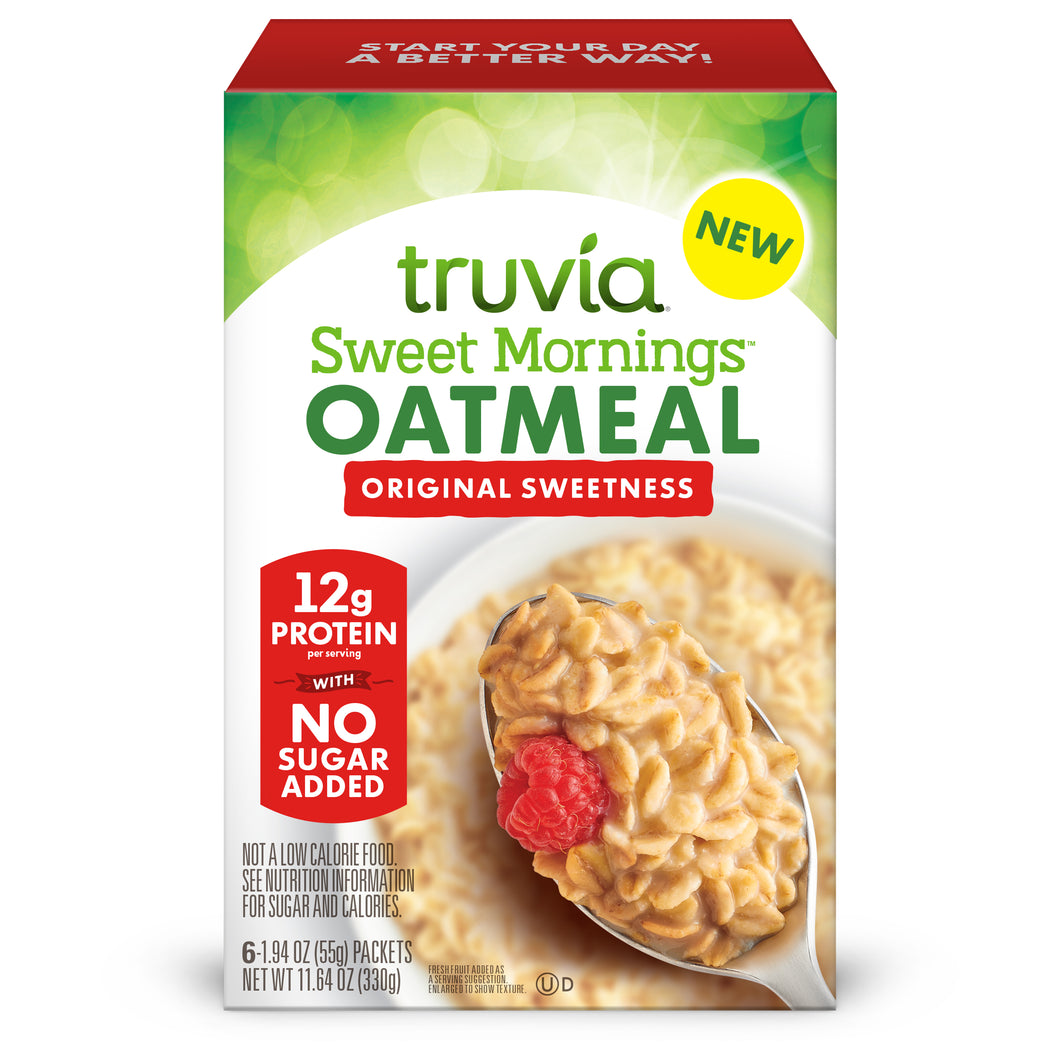 Truvia® Sweet Mornings™ Oatmeal, Original Sweetness Flavor