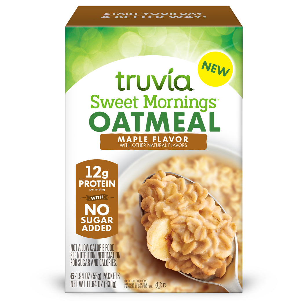 Truvia® Sweet Mornings™ Oatmeal, Maple Flavor