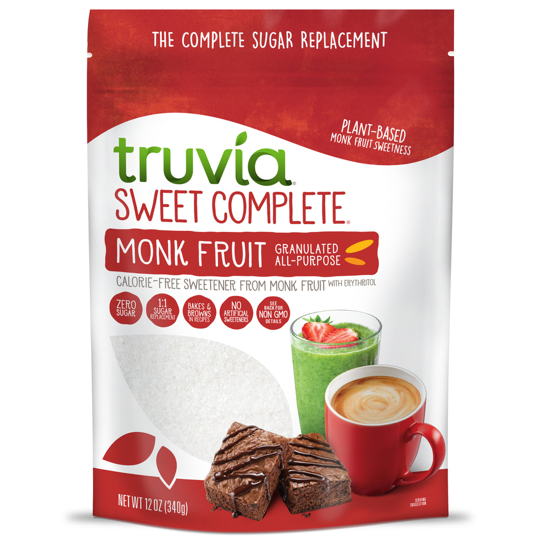 Truvia Sweet Complete® Granulated Monk Fruit Sweetener