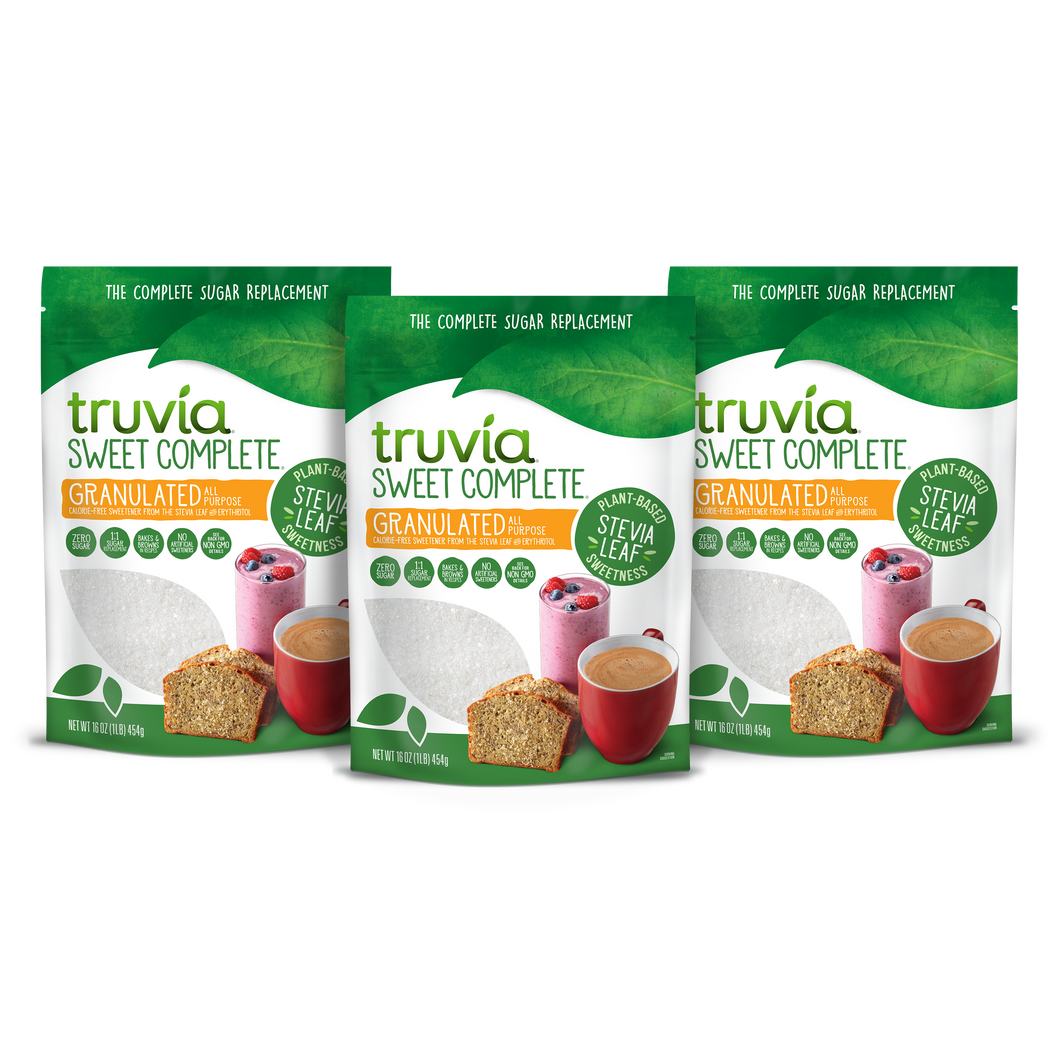 Truvia Sweet Complete® Granulated All-Purpose Sweetener 3-Pack