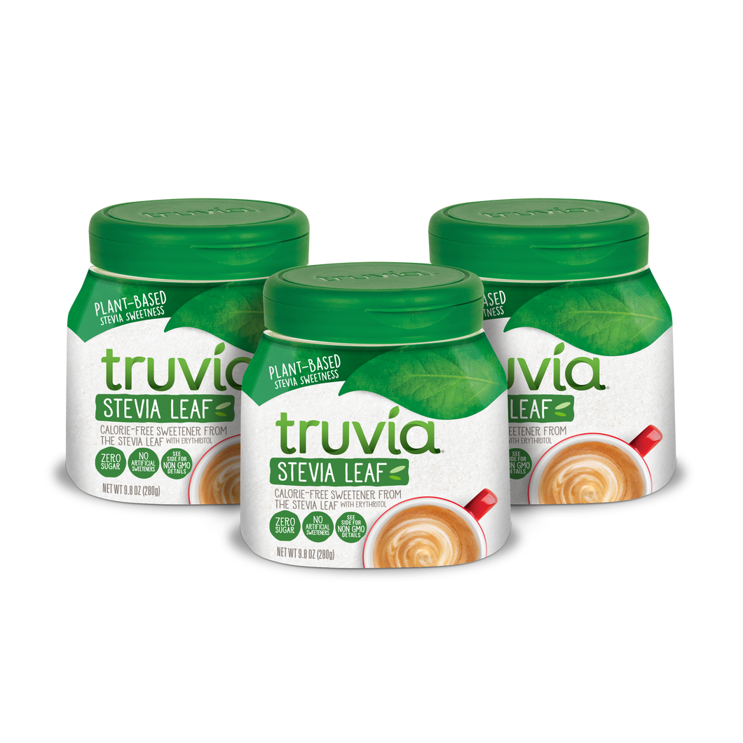 Truvia Calorie-Free Sweetener Jar from the Stevia Leaf 3-Pack